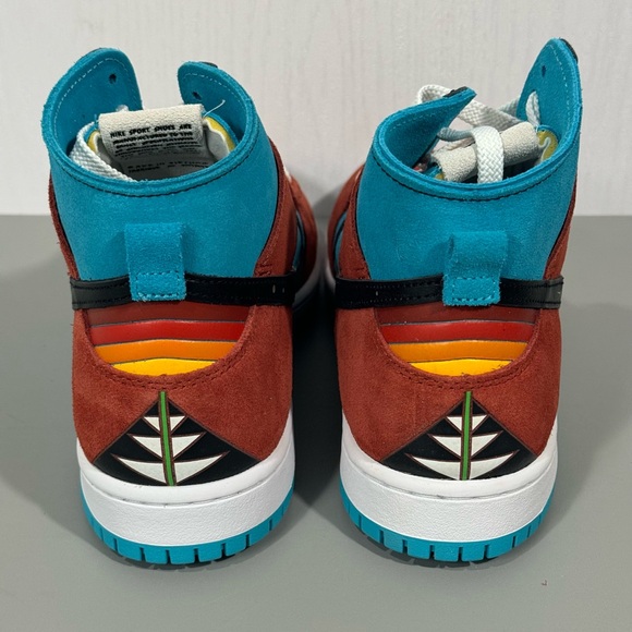 Nike SB Dunk Di’orr Greenwood Navajo Arts. SZ 9M/10.5W. Brand New! 💯 Authentic. - Picture 3 of 6